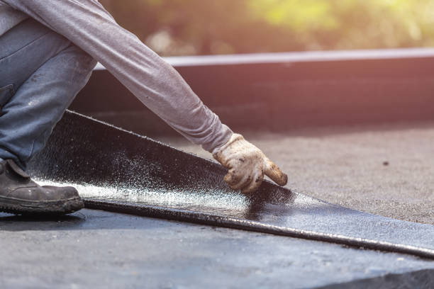 Professional Waterproofing technician working in Pike, NY